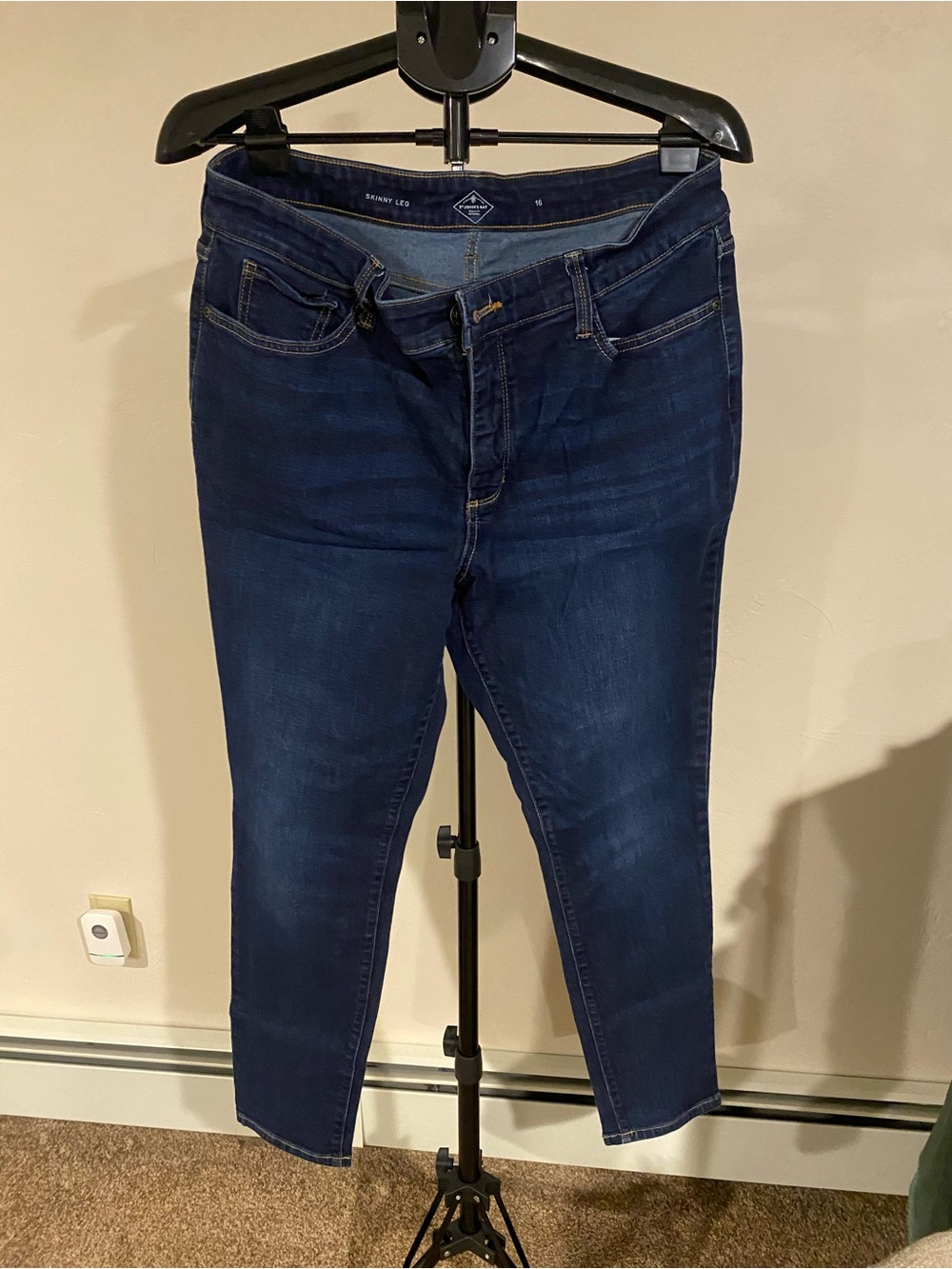 St. John's Bay Dark Blue Skinny Women’s Jeans